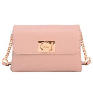 David Jones Pairs Women Fashion Crossbody Bag - Apricot